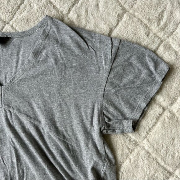 Urban Outfitters X Out From Under | Gray Knotted Tunic Top | Size Medium - Picture 6 of 14